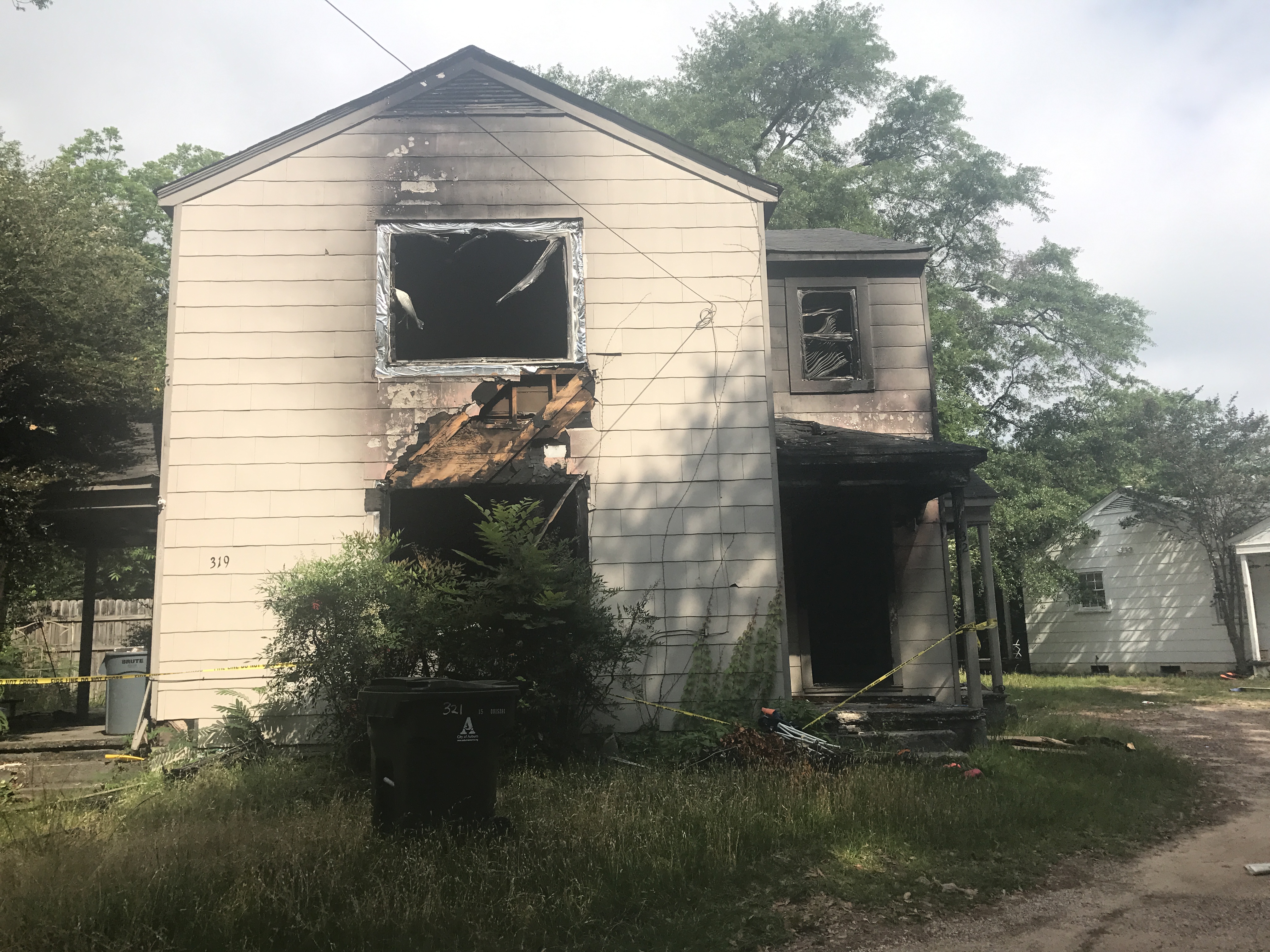 Fire damage