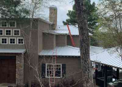 Lake Martin Dadeville AL Galvalume Standing Seam Roof