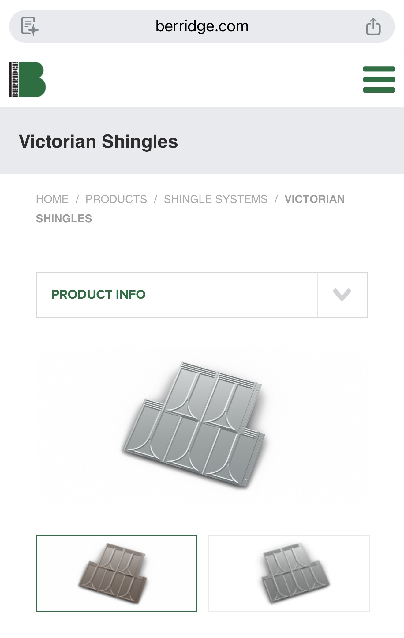 Berridge Cortright Victorian Style