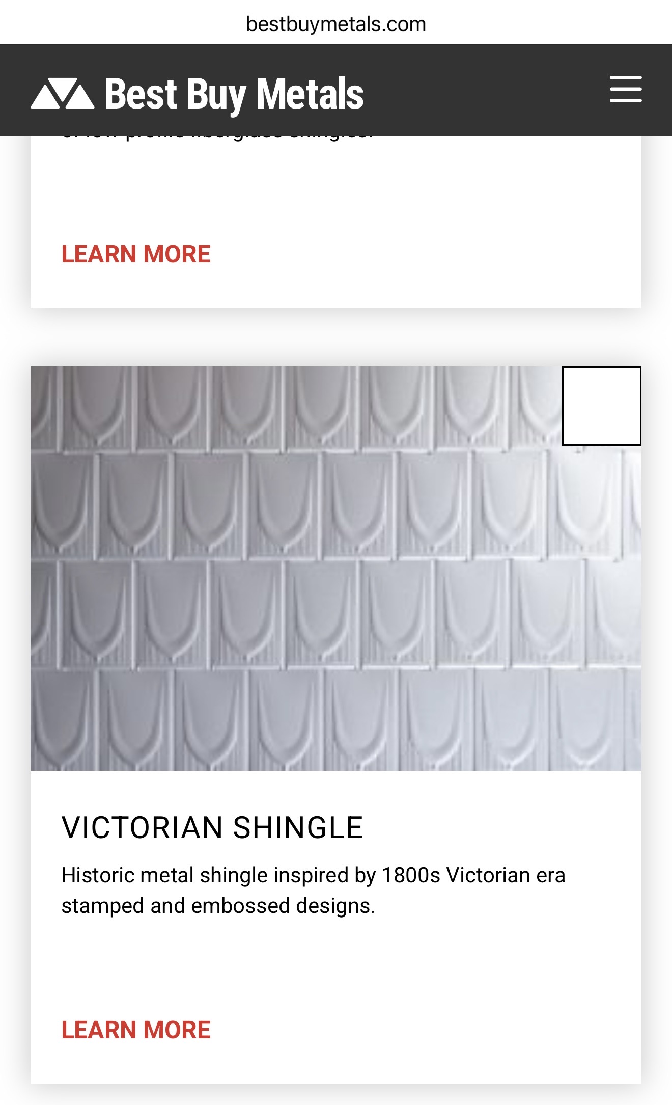 Best Buy Metals Example