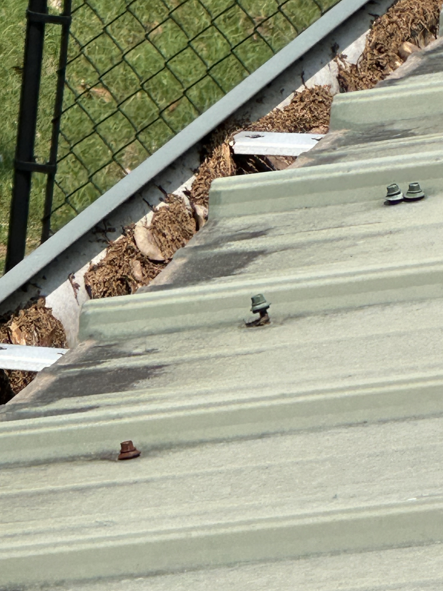 Screw Rejecting Out of Roof