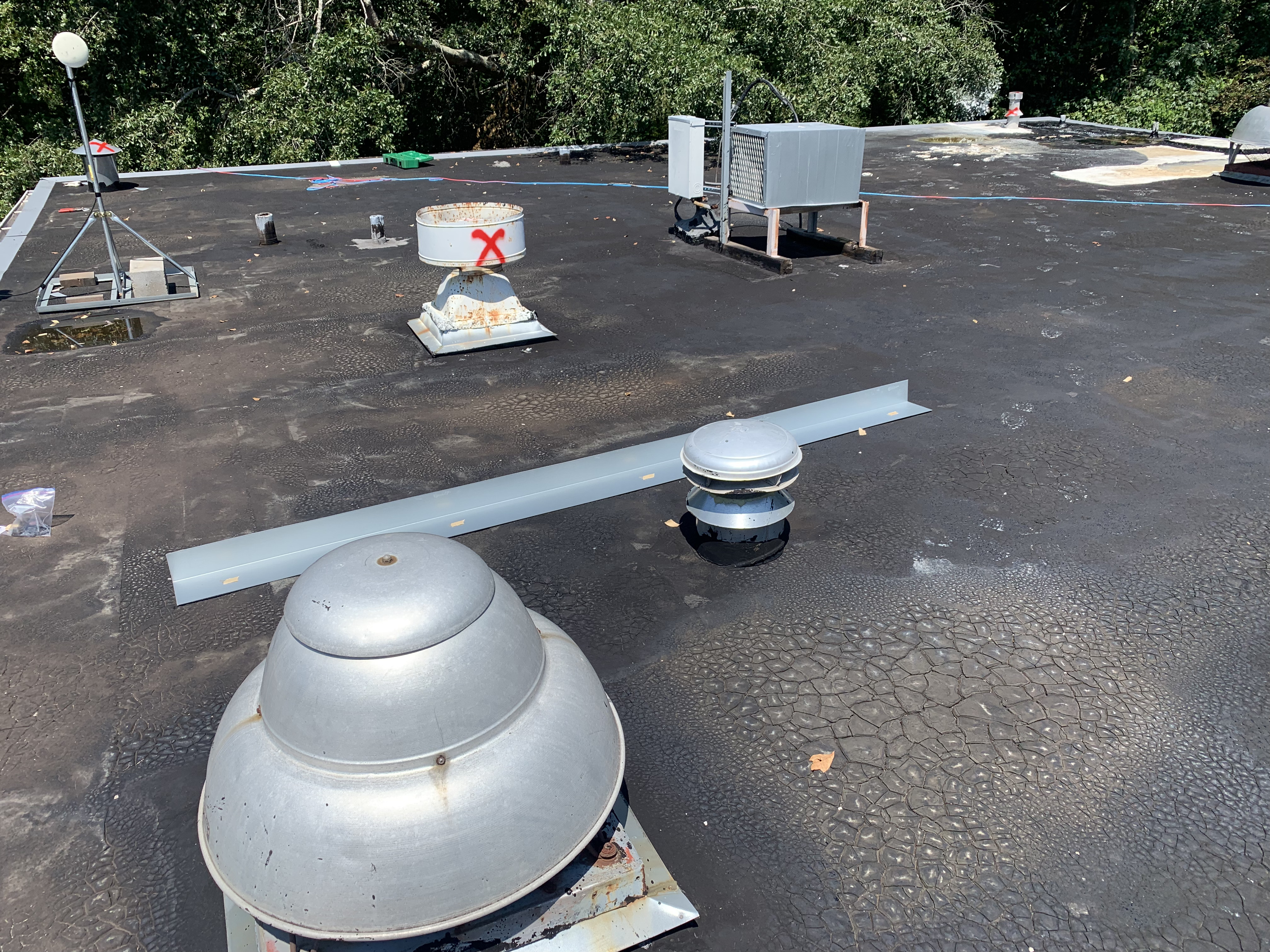 PVC roof at Southern Preparatory Academy kitchen building