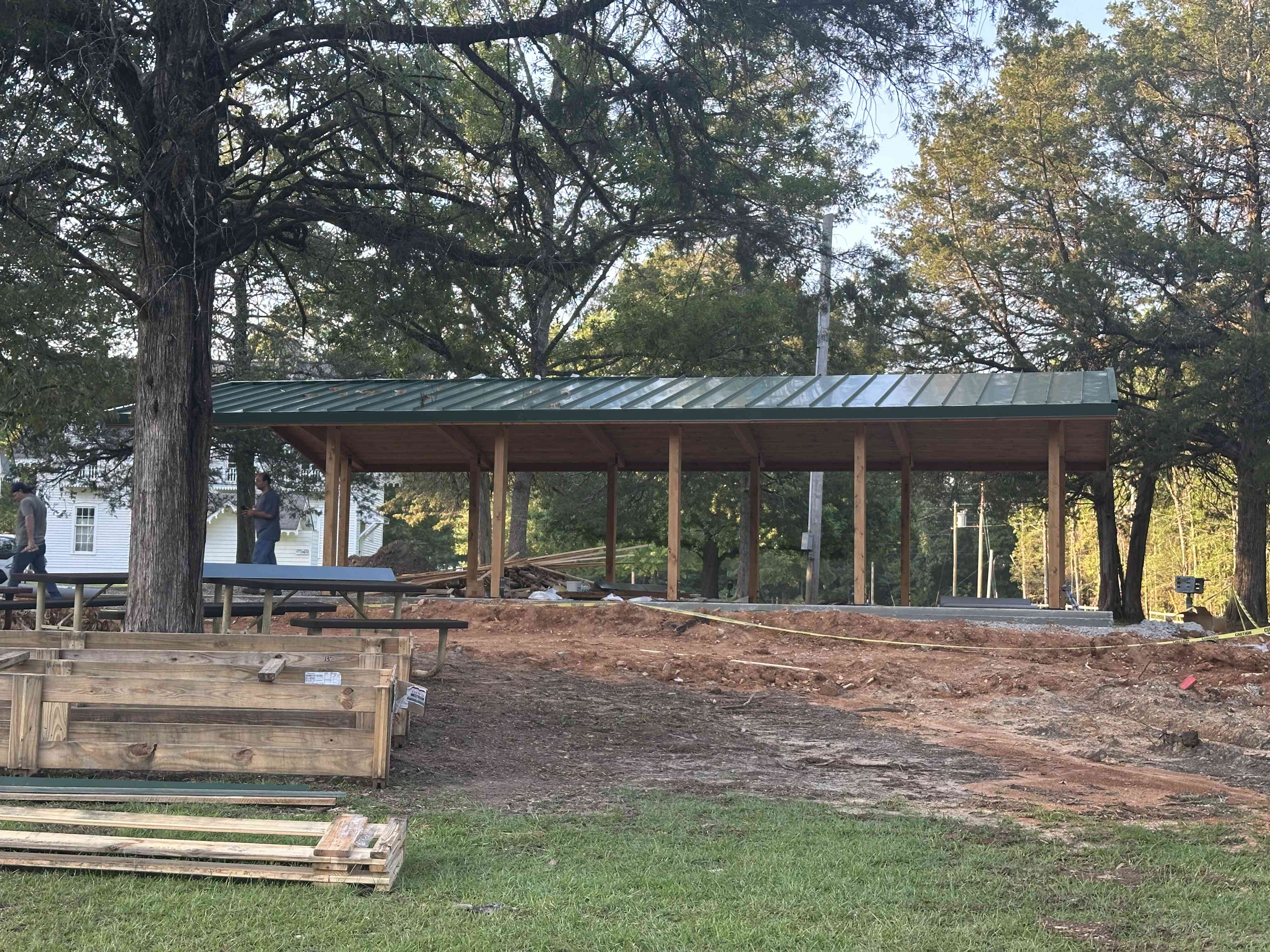 Springvilla Campground Opelika AL, Evergreen McElroy Metal Medallion-Lok Roof