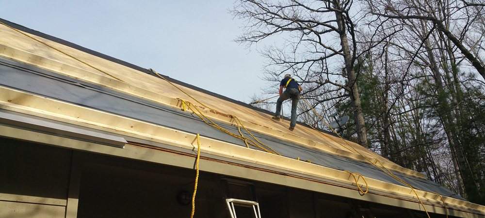 Decking and Ice and Water Shield Installation