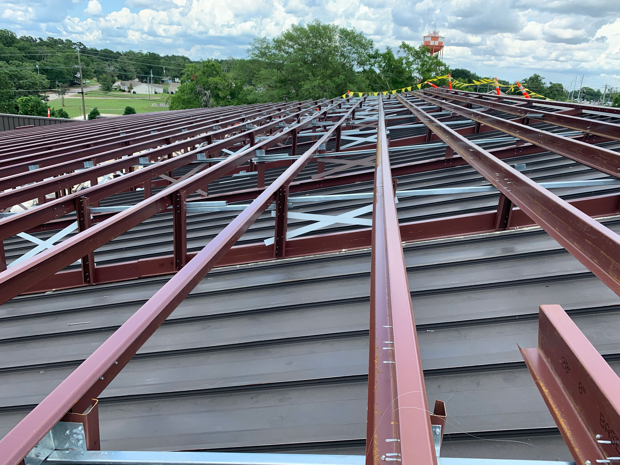 Steel Purlins Fort Rucker Roof Recover