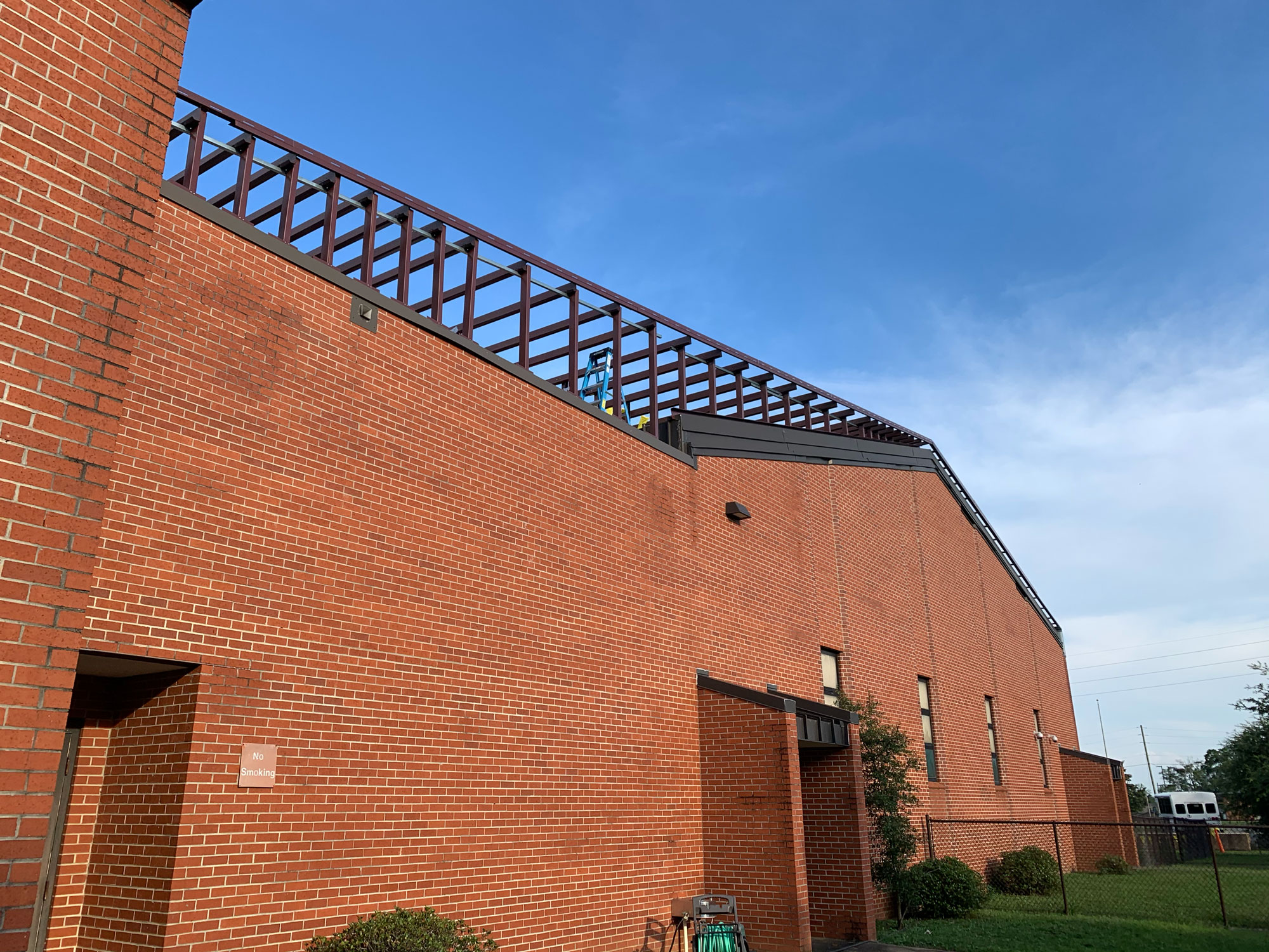 Fort Rucker Roof Recover Side View