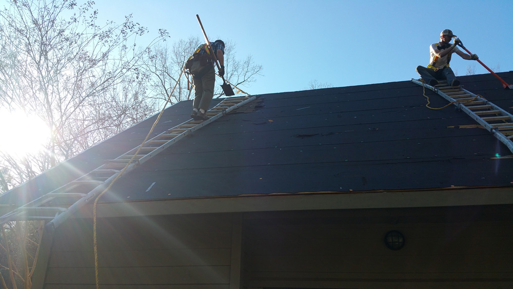 Tear-Off of Shingle Roof