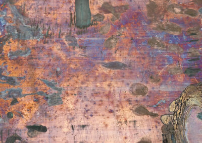 Copper Colors Close Up